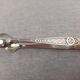 christofle villeroy model - sugar tongs 10 cm silver metal perfect condition