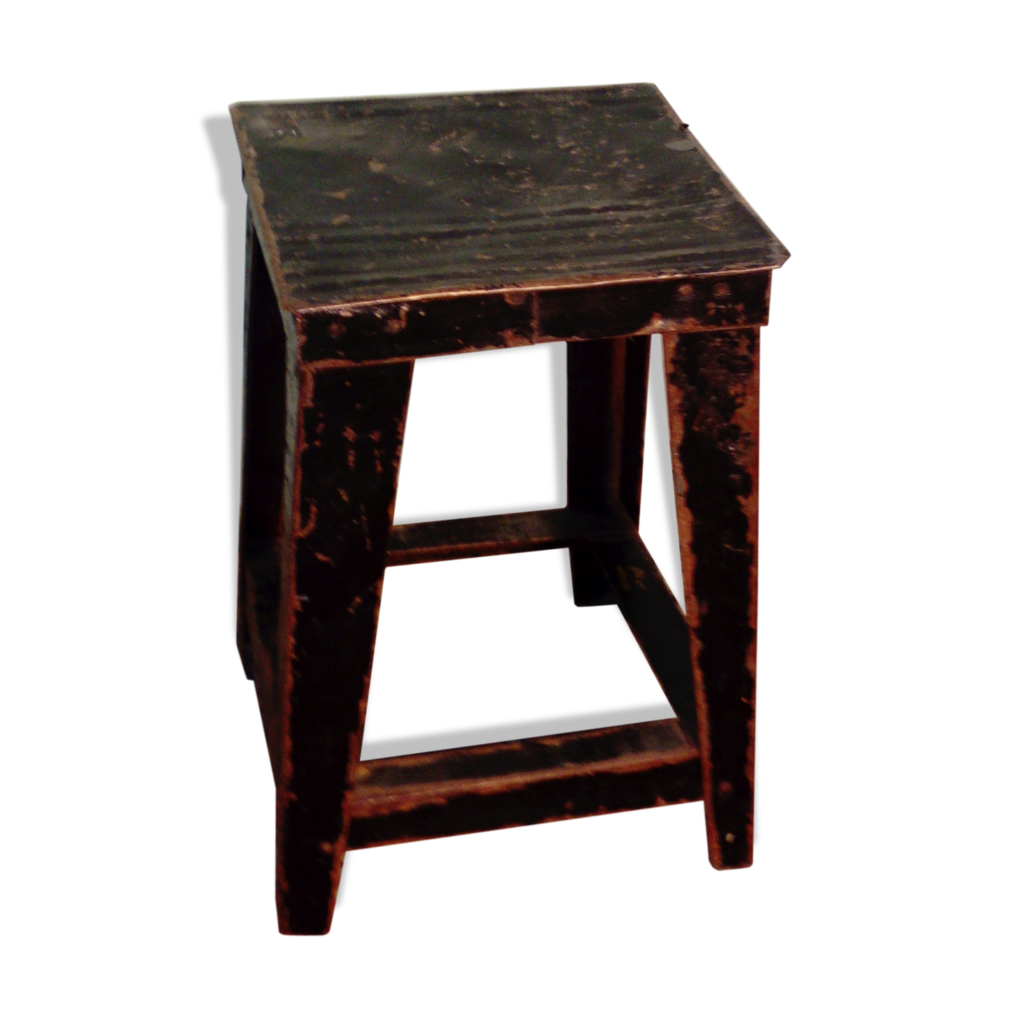 Industrial stool in metal