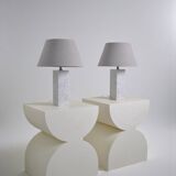Pair of Barbier house lamps 1960