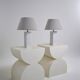 Pair of lamps by Barbier, 1960.