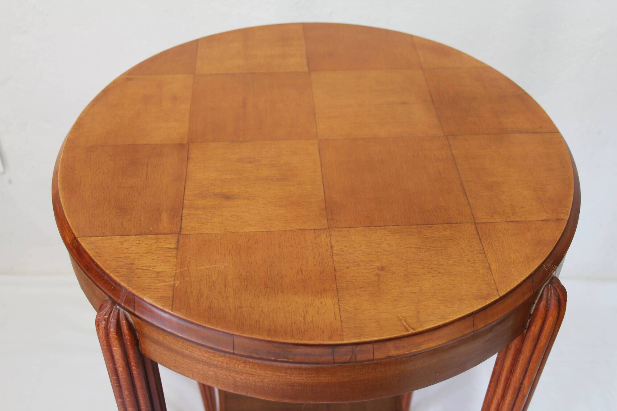 Art Deco Gueridon in Cherry Wood