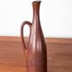 Brown glazed ceramic vase by Gunnar Nylund for Rörstrand.
