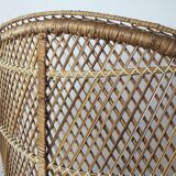 Fauteuil en rotin "Emmanuelle"