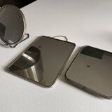Set of 3 barber mirrors