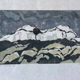 Gravure montagnarde de Sylvain Schimek