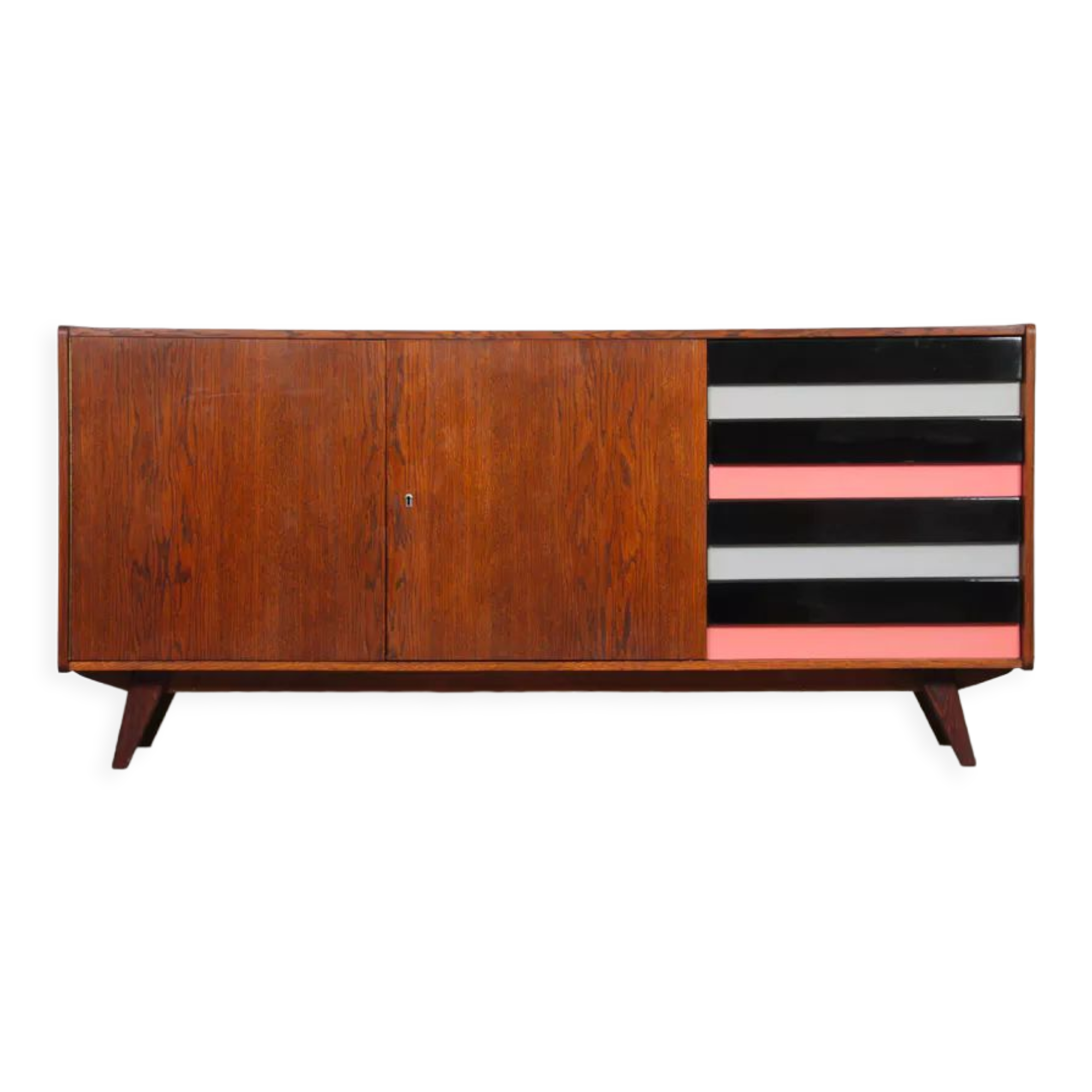 Enfilade en chêne par Jiri Jiroutek, modèle U-460, 1960