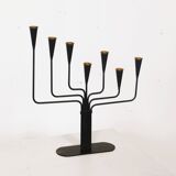 Set of 3 Mid-Century Candlesticks by Gunnar Ander for Ystad-Metall, 1910s