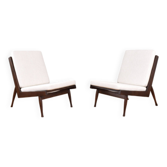 Mid-Century Armchairs by M. Grabiński, 1960s, Set of 2.