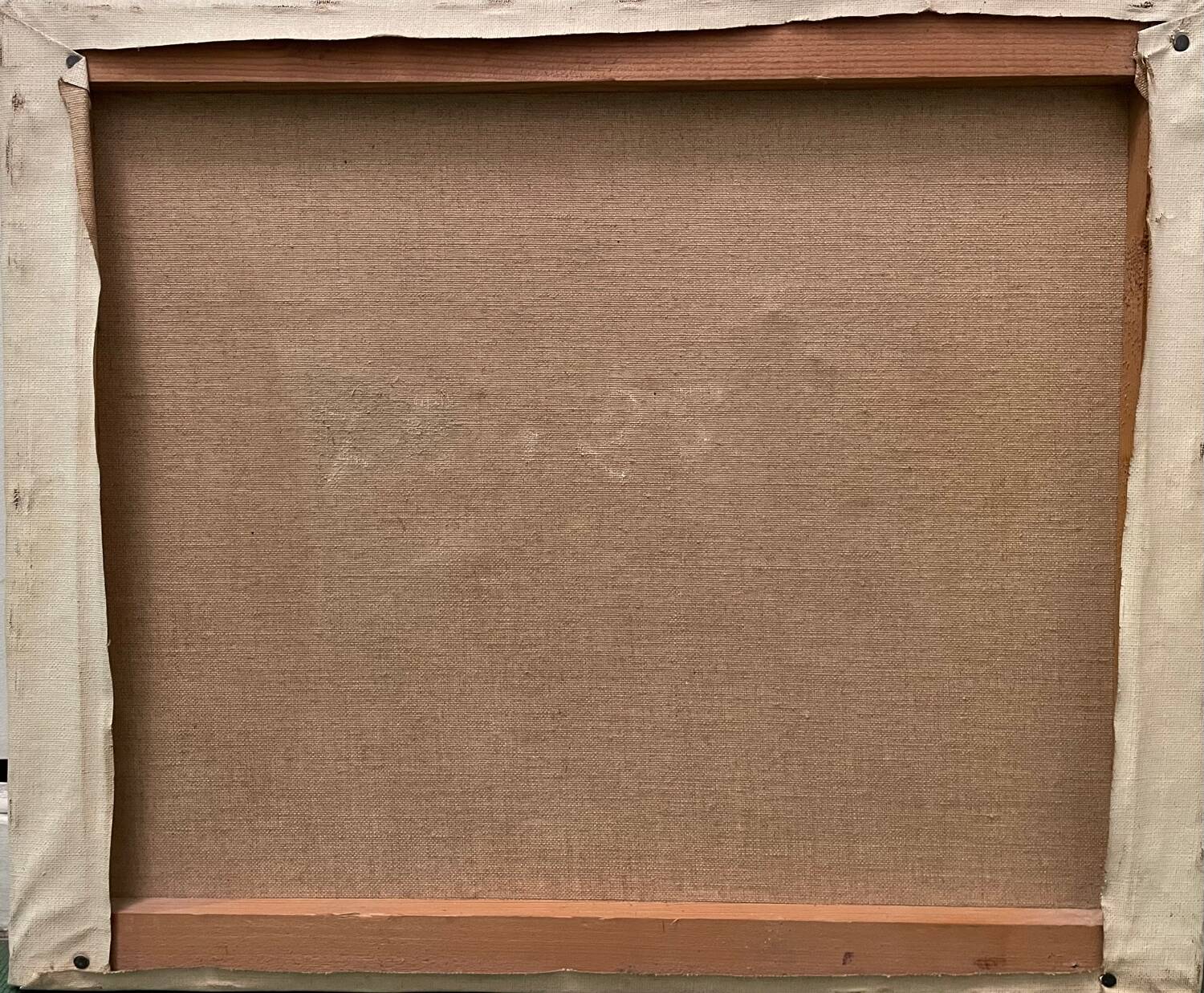 Animated snowy landscape from the early 20th century