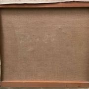 Animated snowy landscape from the early 20th century