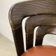 8 Bruno Rey chairs for Dietiker, workshop "Chair from Stein am Rhein"
