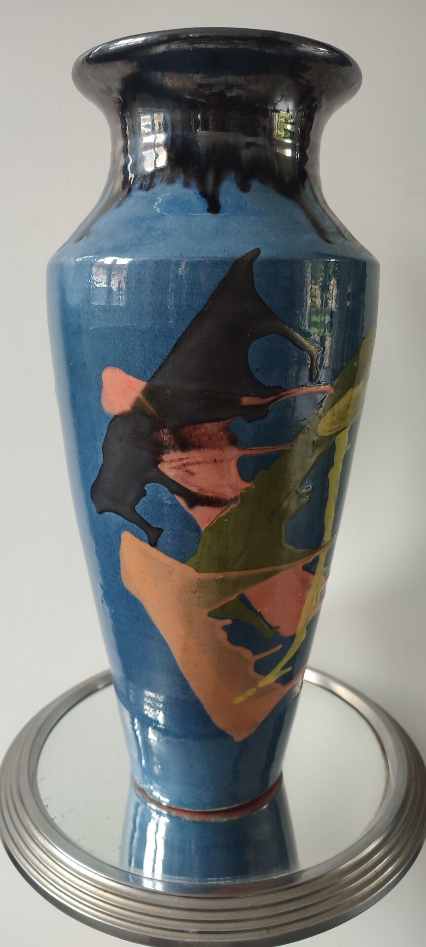 Large ceramic vase of 39 cm Atelier Thomas BUXÓ (1970)