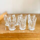 Baccarat crystal liqueur glasses shot glasses