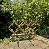 Bronze effect brass magazine rack