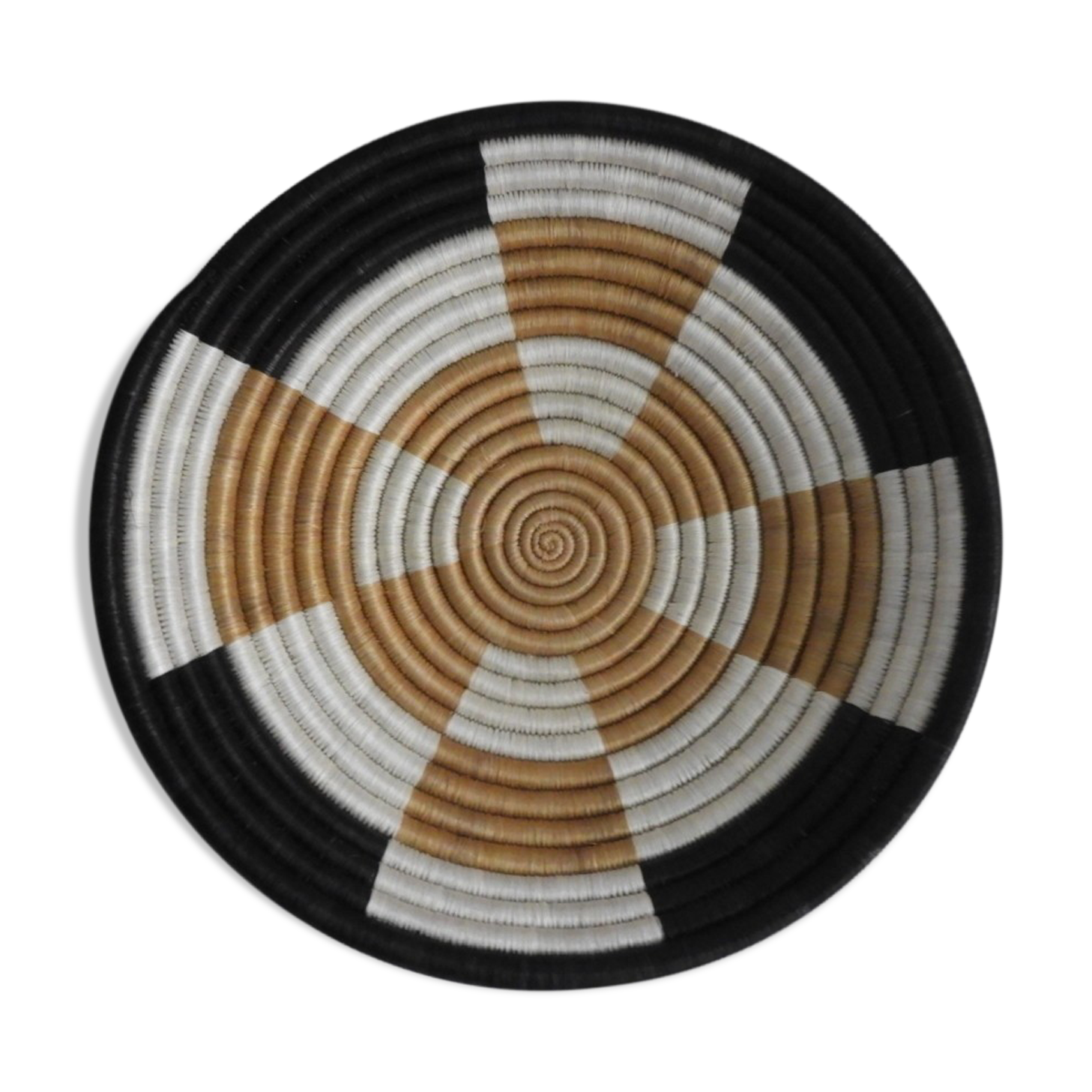 African mural basket