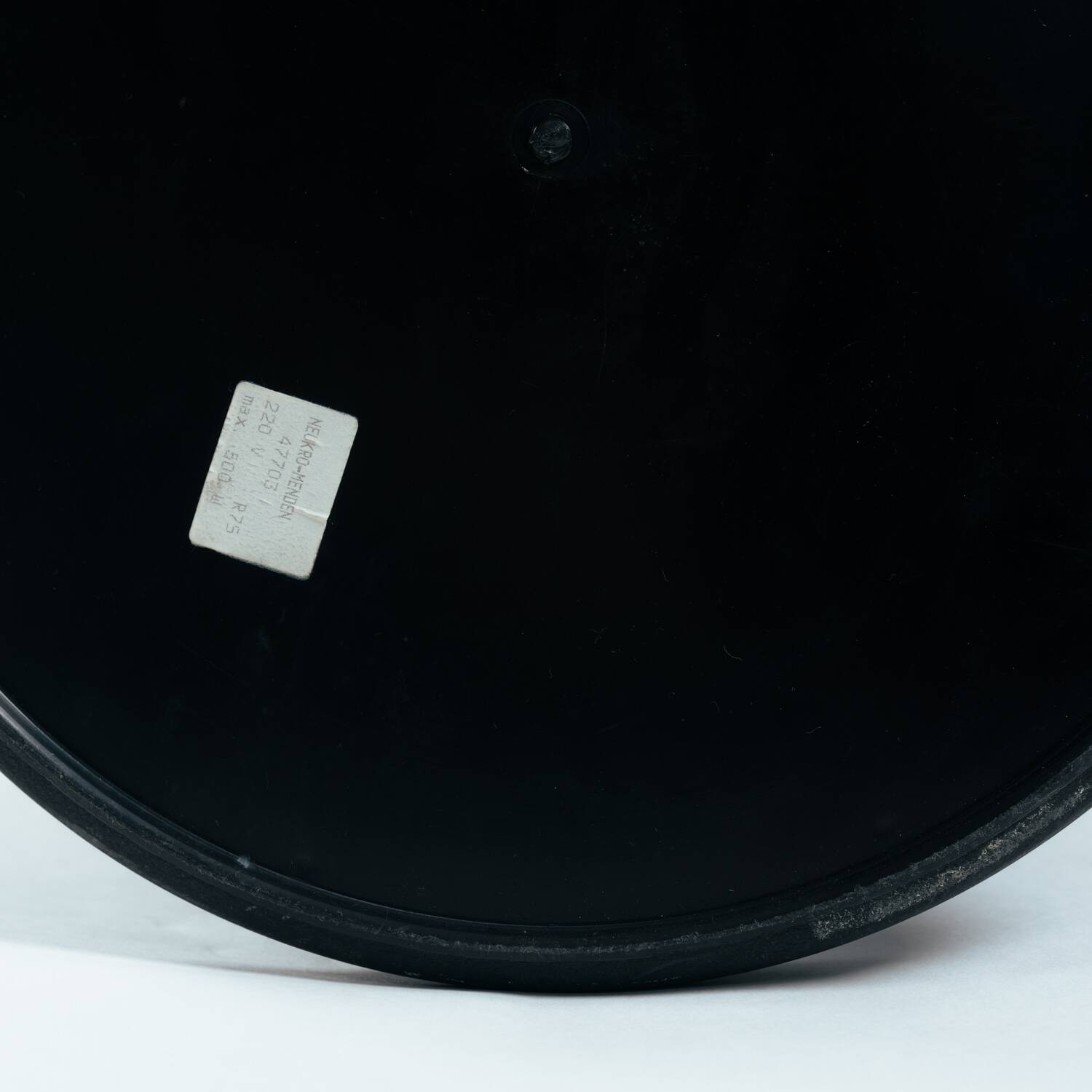 Postmodern memphis style sculptural red black white floor lamp