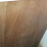 Commodity / wooden and marble toilet table