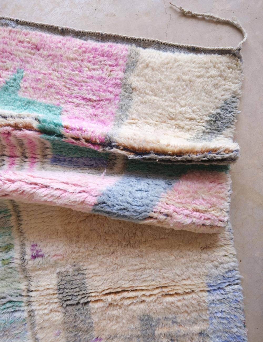 Tapis Berbère Pastel - 188 x 137 cm