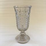 Molded glass vase