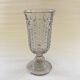 Moulded glass vase