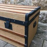 19th century travel trunk