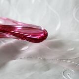 Coupe Val Saint Lambert VSL rose Belgique vide poche