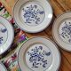Set of 5 K&G Luneville Oeillet flat plates