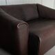 Canapé deux places vintage DS-47 par De Sede, siège extensible en cuir Neck 1970