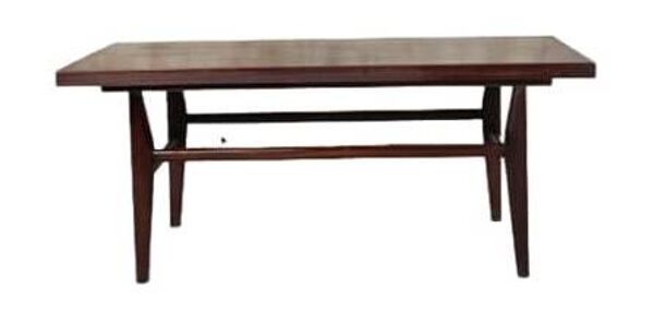 Table basse scandinave vintage en teck