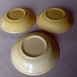 7 Gien "Sun" soup plates
