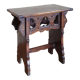 Neo-Gothic oak side table