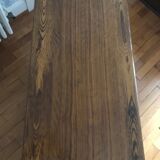 Old console in turned pine feet