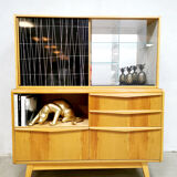 Vintage Czech design cocktail bar by Bohumil Landsman for Jitona