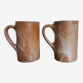 Mugs tasses en grès émaillé