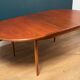 G plan fresco dining table & 6 chairs by victor wilkins 1960