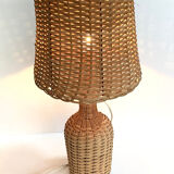 Rattan lamp