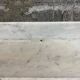 Antique dressing table, white marble