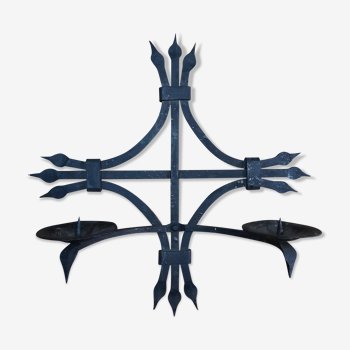 Wrought iron chandelier