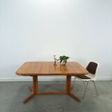 XL Deense uitschuifbare teak eettafel
