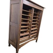 Commode/classeur/armoire de notaire vintage en bois