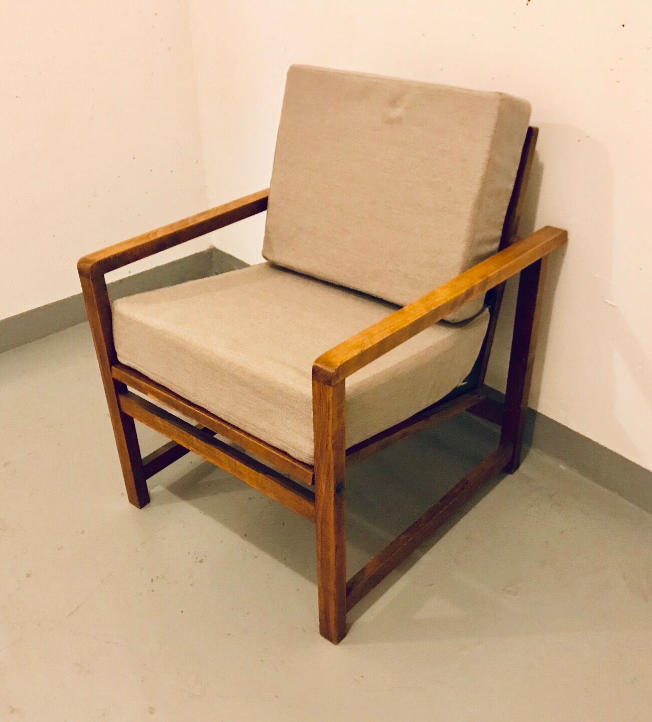 French work chair 50s