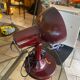 Lamp in burgundy bakelite