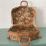 Vintage wicker case
