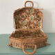 Vintage wicker case