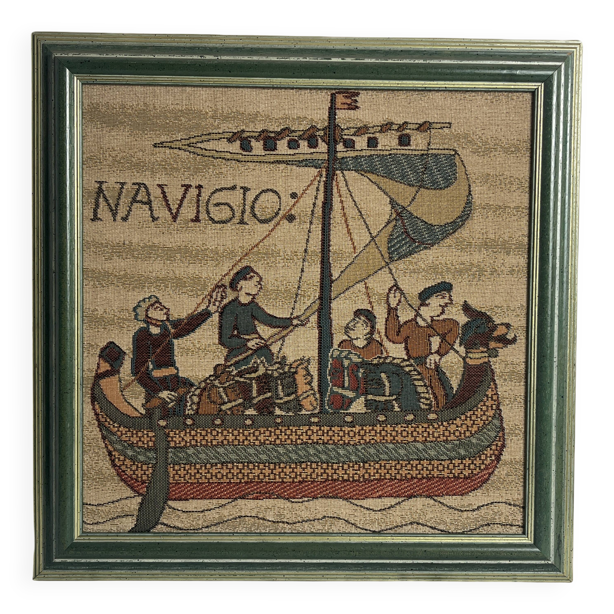 Bayeux tapestry reproduction framing 20th century