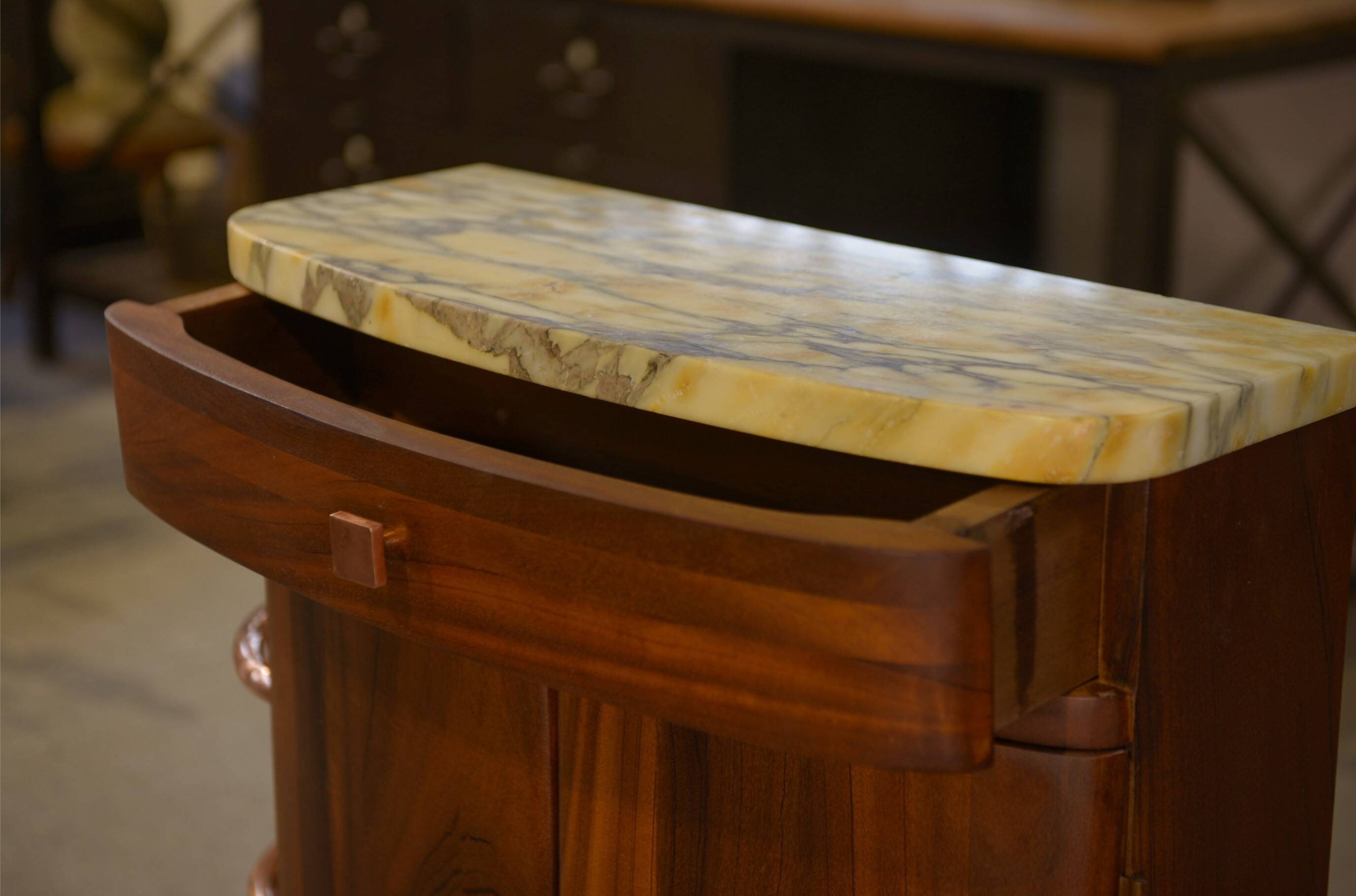 1940s Art Deco entrance/console furniture