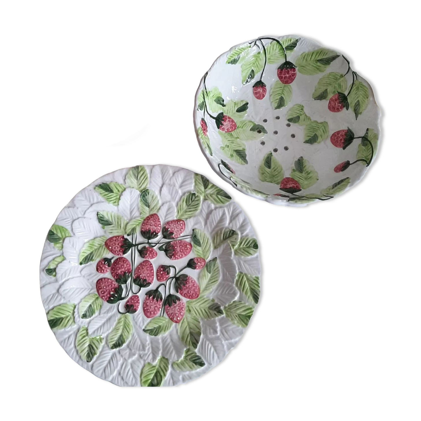 Slurry fruit plate and drainer