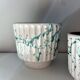 Ensemble de 2 cache pots décor Pollock