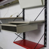 Wall Unit by Tjerk Reijenga for Pilastro with die cut magazine shelve