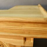 Oak and walnut bar